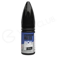 Riot Strawberry Maxx Nic Salt E-Liquid by Riot Bar Edition - 10ml - 20mg